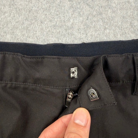 BYLT Dress Pants Mens 33x30 Black Everyday Pant Performance Stretch Trousers - Picture 3 of 14